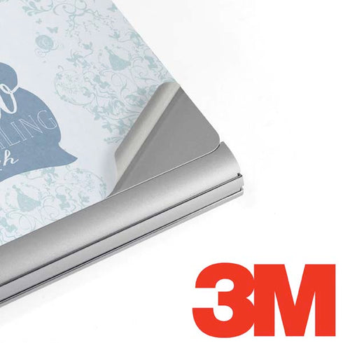 Disney Cinderella Faith In Your Dreams Silhouette Surface Book 2 13.5in Skin